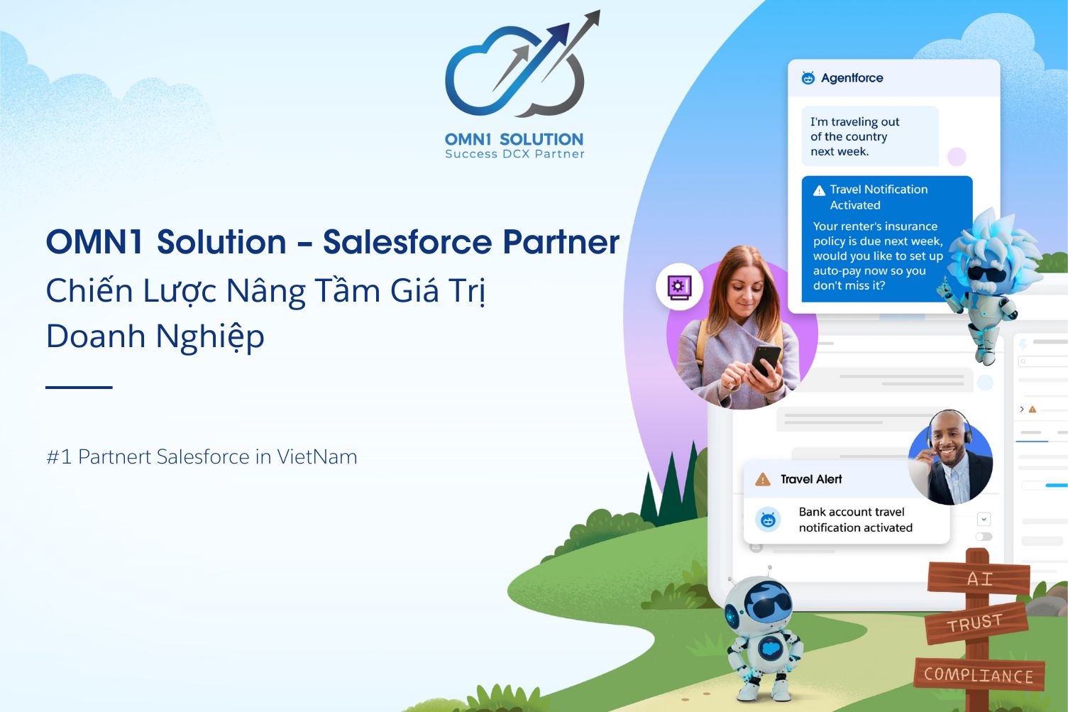 OMN1 Solution – Đối Tác Salesforce Hàng Đầu Tại Việt Nam
