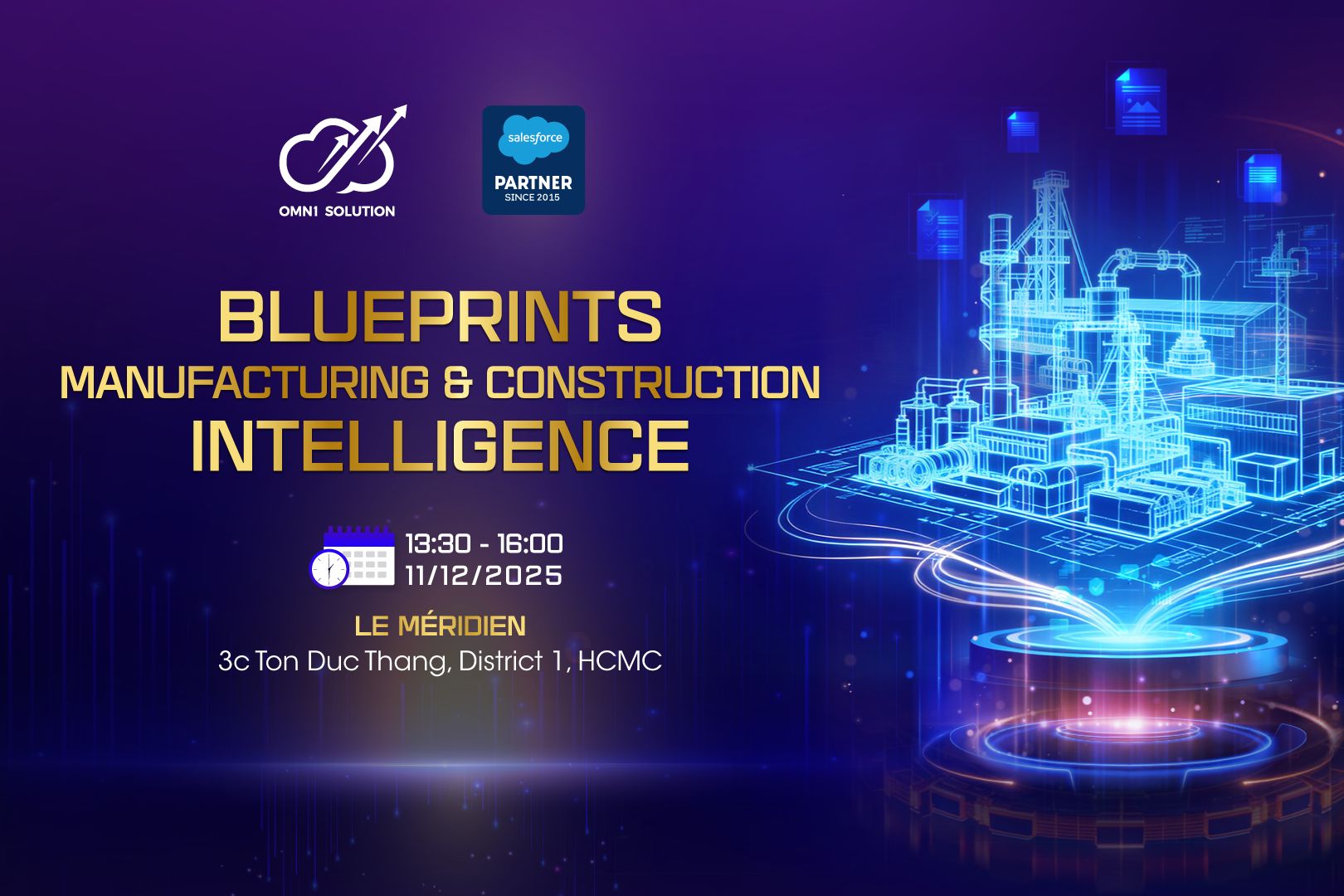 Blueprints for Manufacturing & Construction Intelligence