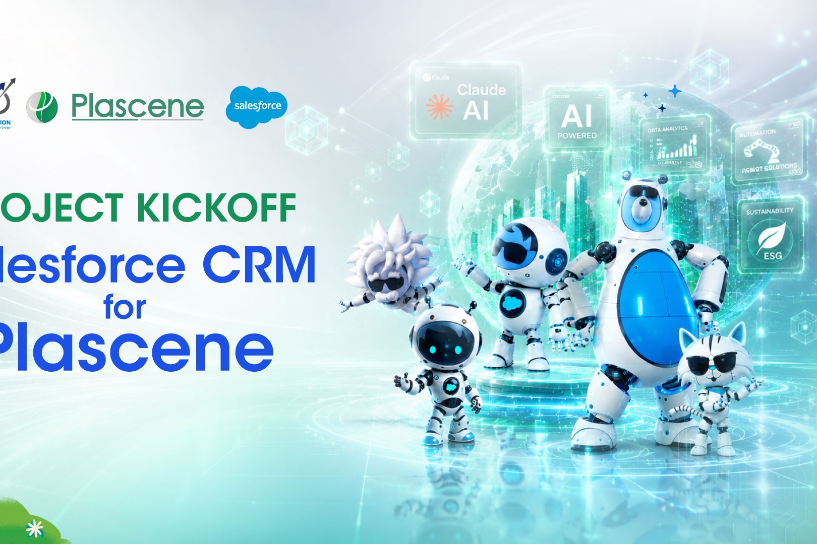 Plascene khởi động dự án triển khai Salesforce CRM cùng OMN1 Solution: Chuẩn hóa vận hành, nâng cao năng lực bán hàng