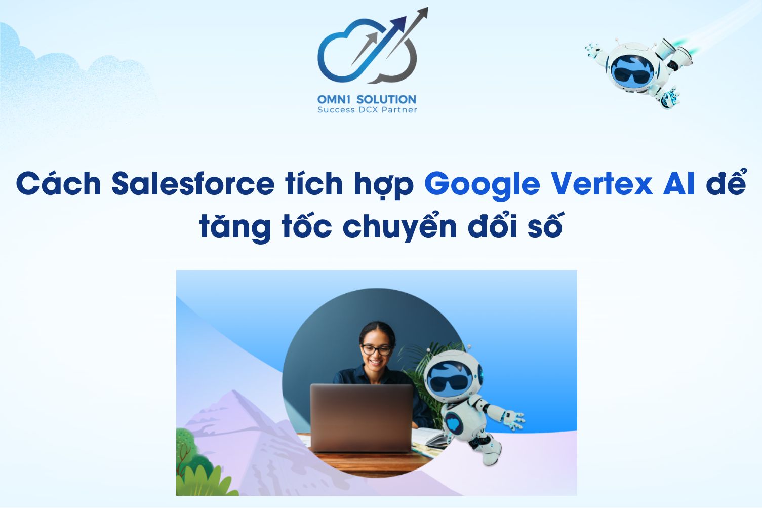 Cách Salesforce tích hợp Google Vertex AI để tăng tốc chuyển đổi số