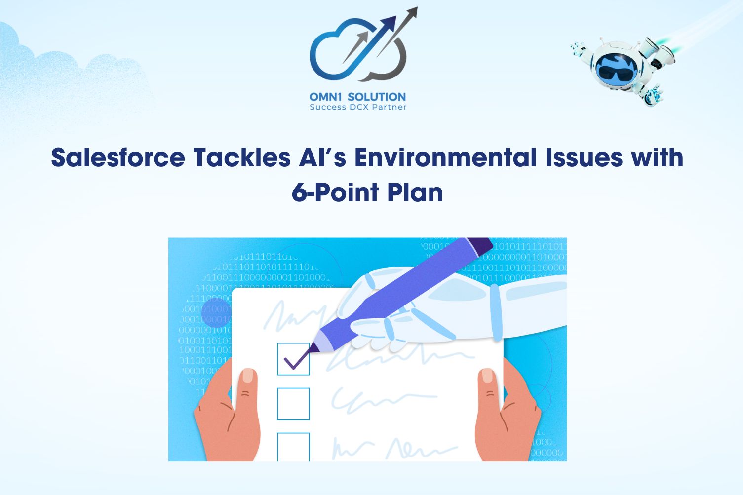 Salesforce Tackles AI’s Environmental Issues with 6-Point Plan