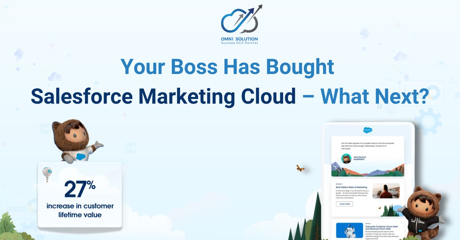 Your Boss Has Bought Salesforce Marketing Cloud – What Next?