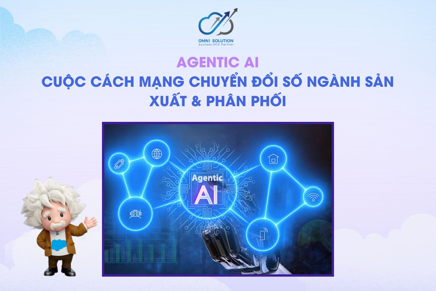 Agentic AI: Cuộc Cách Mạng Chuyển Đổi Số Ngành Sản Xuất & Phân Phối