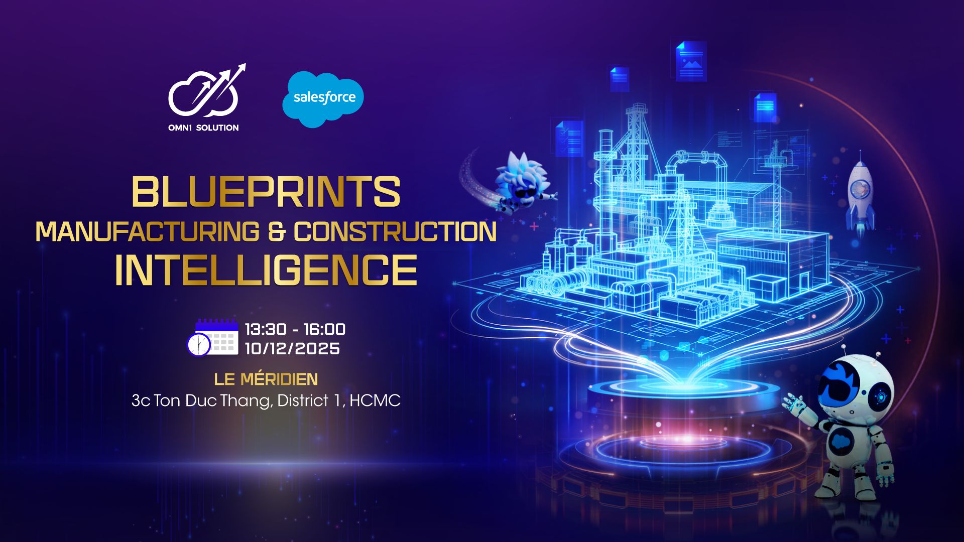 Blueprints for Manufacturing & Construction Intelligence