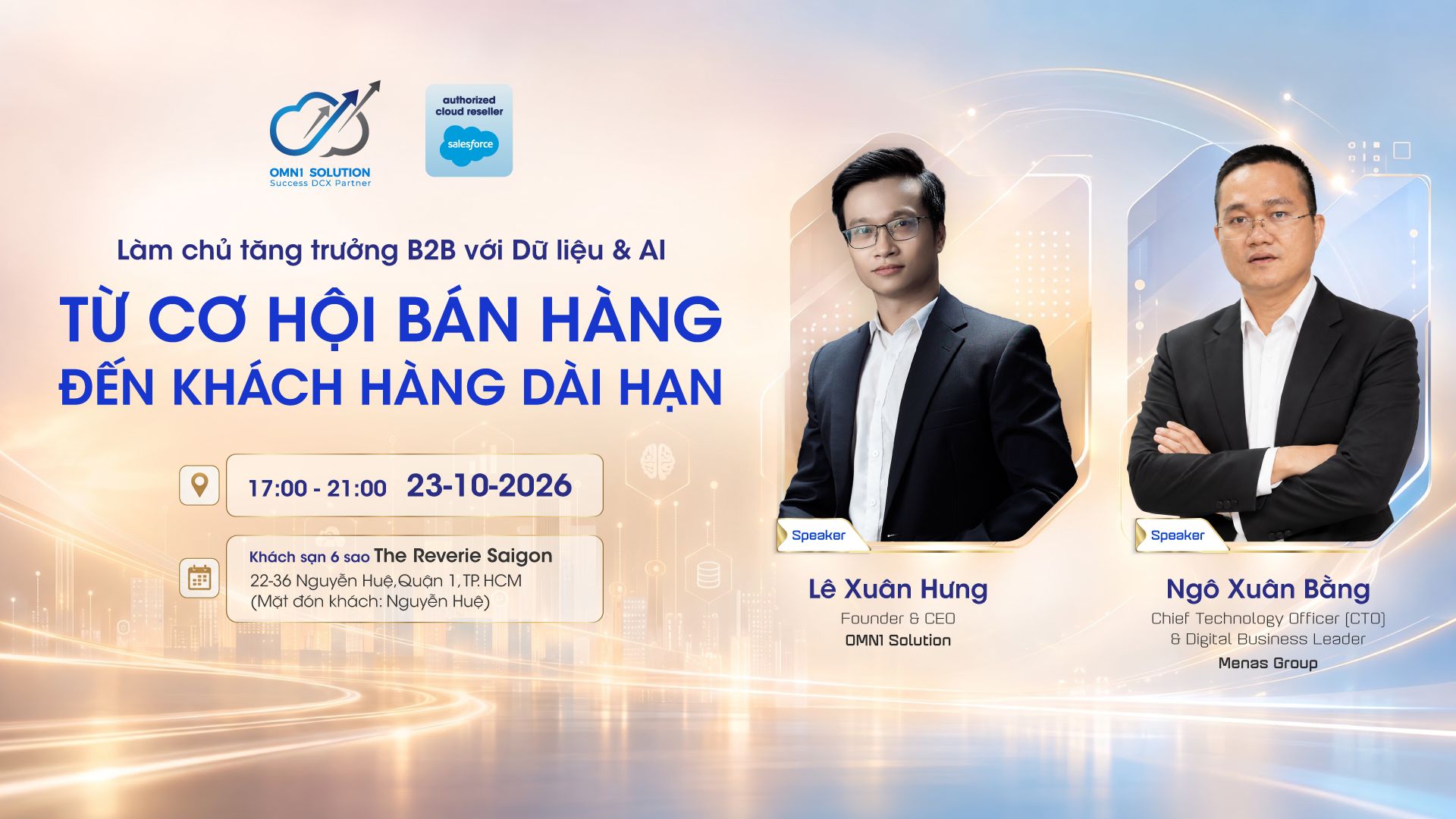 Làm chủ tăng trưởng B2B với Dữ liệu & AI: Từ cơ hội bán hàng đến khách hàng dài hạn
