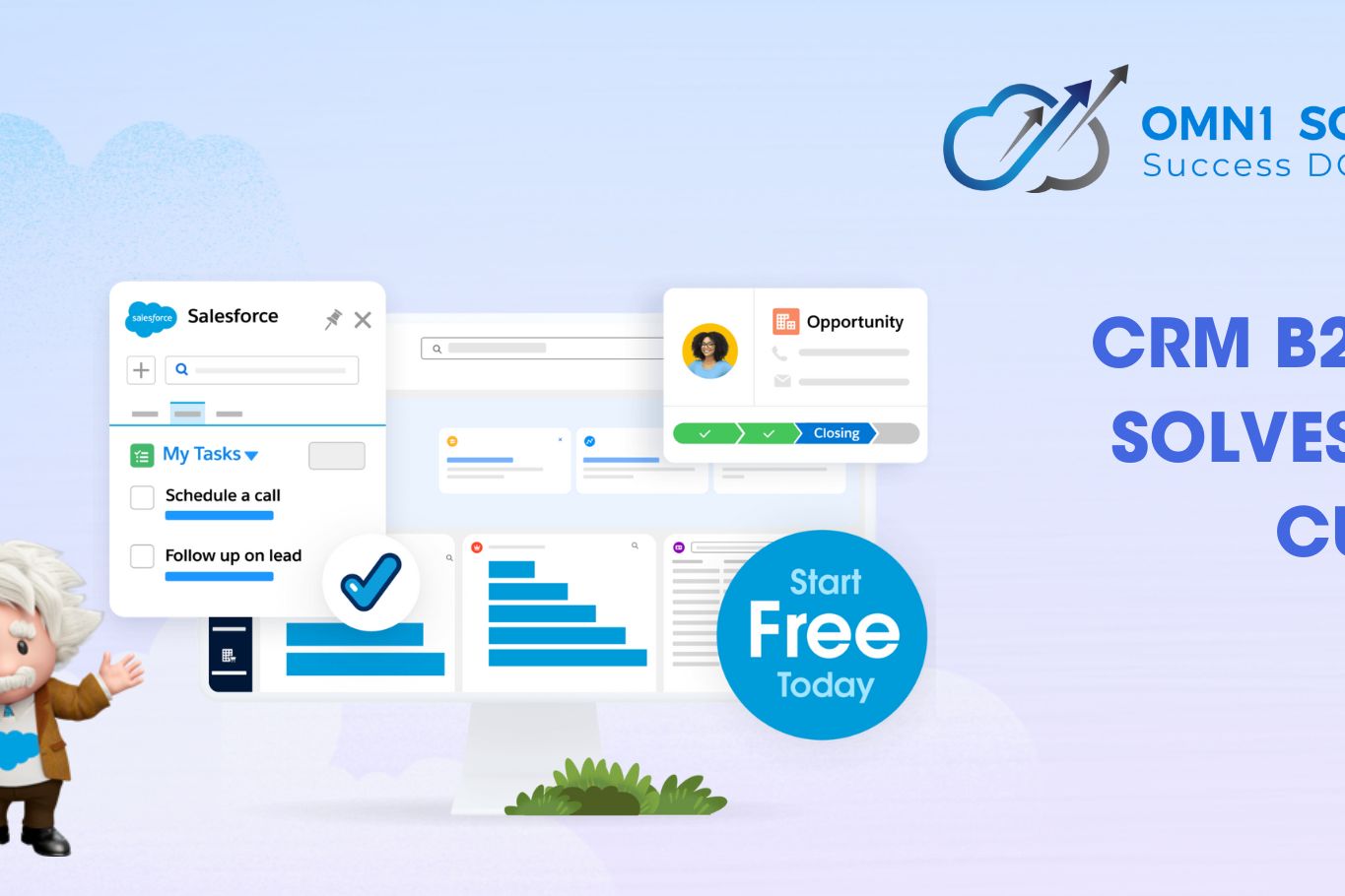 CRM B2B SALESFORCE GIẢI QUYẾT TRIỆT ĐỂ THÁCH THỨC TRONG QUẢN TRỊ KHÁCH HÀNG DOANH NGHIỆP