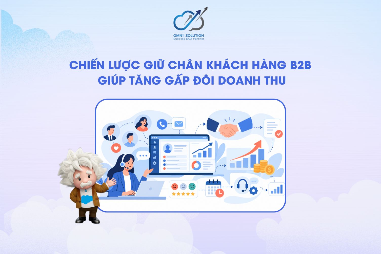 Chiến lược giữ chân khách hàng B2B giúp tăng gấp đôi doanh thu
