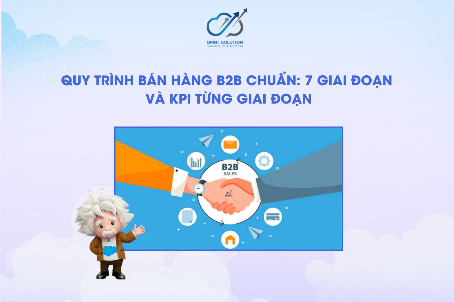 Quy trình bán hàng B2B chuẩn: 7 giai đoạn và KPI từng giai đoạn