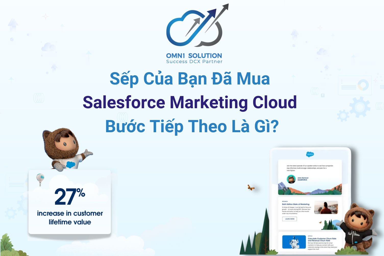Sếp Của Bạn Đã Mua Salesforce Marketing Cloud – Bước Tiếp Theo Là Gì?