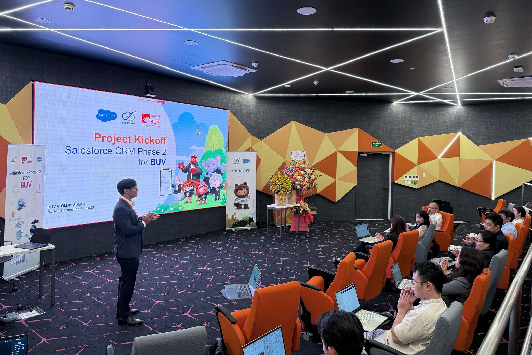 Khởi động Dự án “Salesforce CRM Phase 2 for British University Vietnam (BUV)”: Nâng cấp vận hành tuyển sinh bằng dữ liệu và hiệu suất