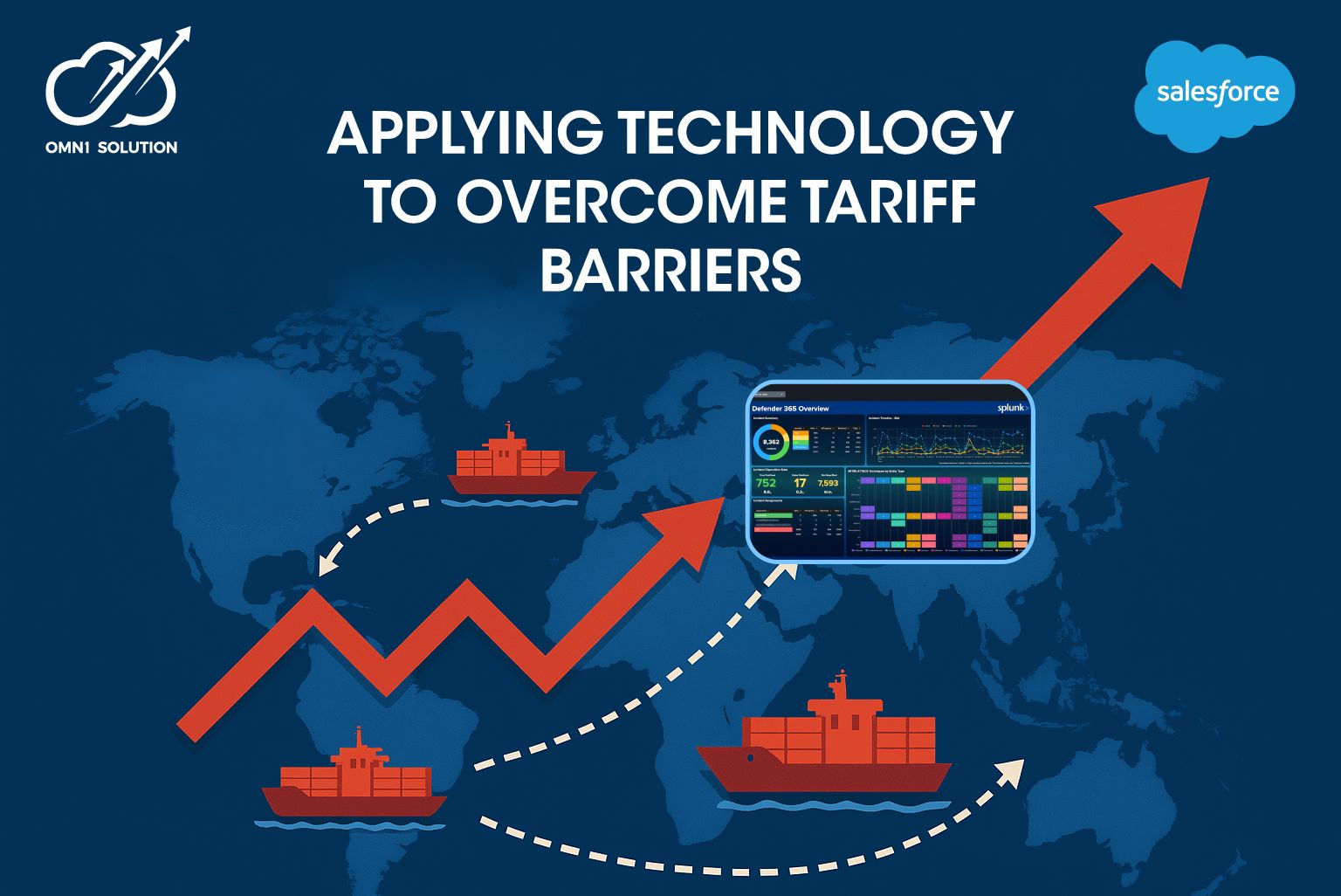 How Leading Enterprises Use Salesforce and Tableau to Overcome Tariff Barriers?
